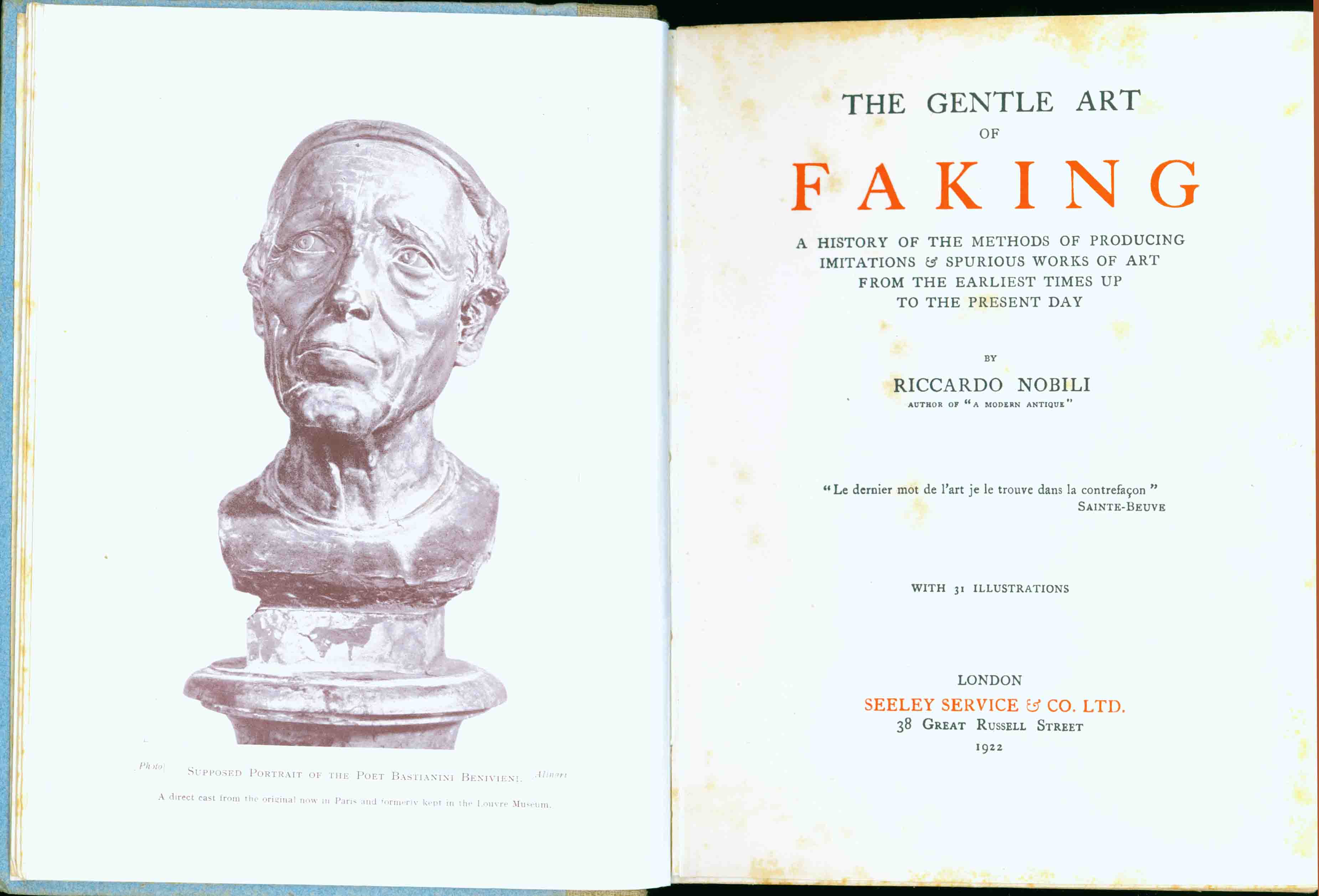 THE GENTLE ART OF FAKING.