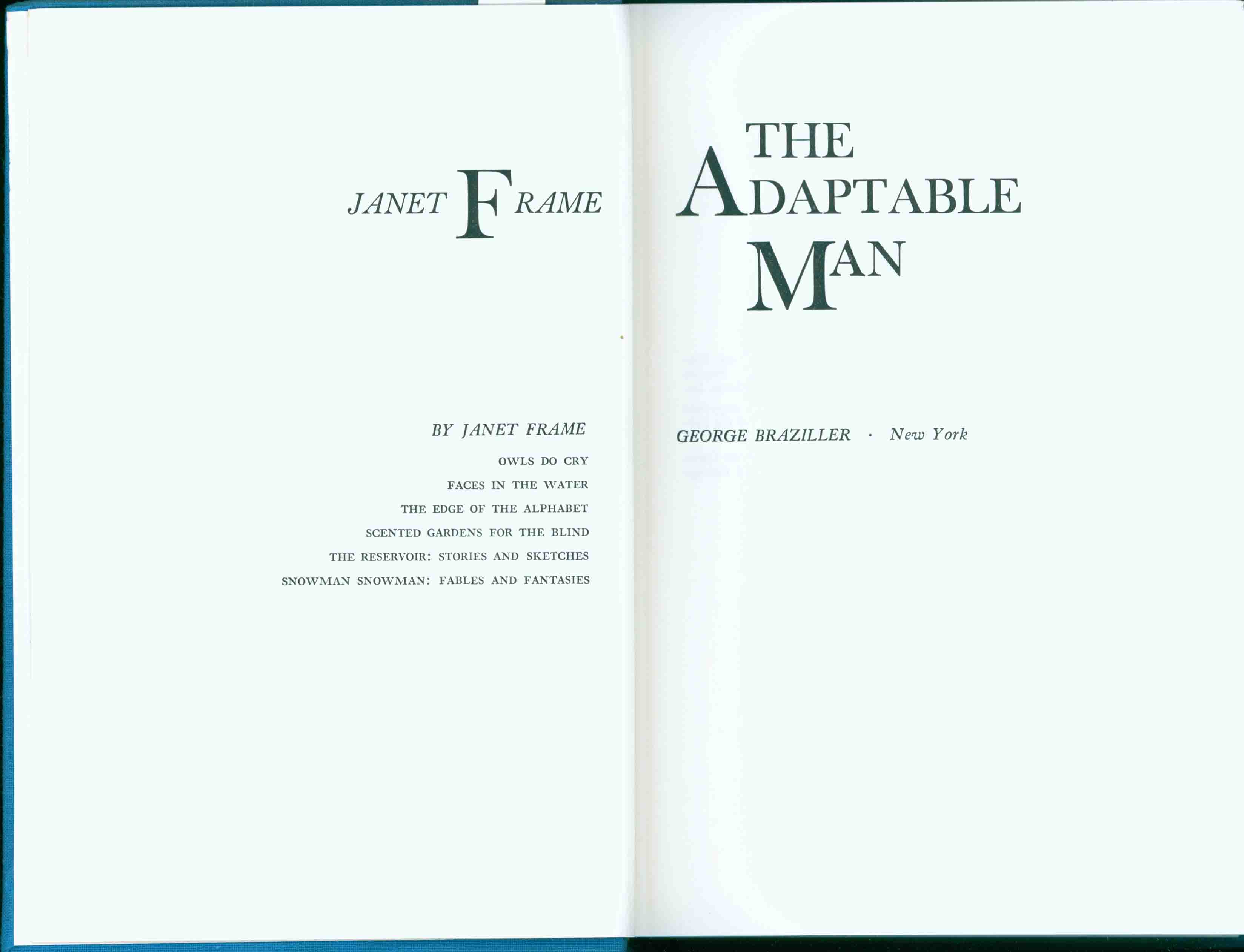 THE ADAPTABLE MAN.
