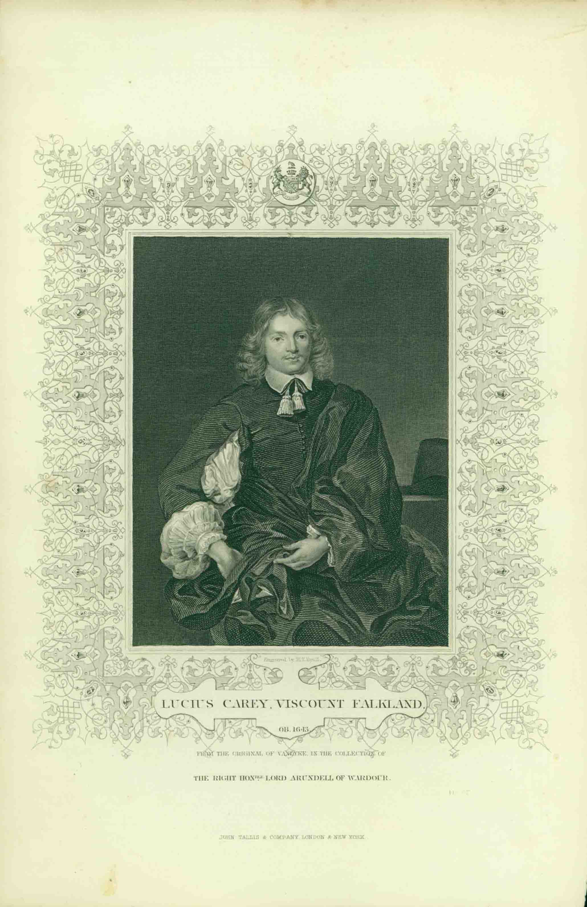 LUCIUS CAREY, VISCOUNT FALKLAND.